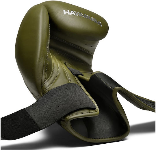 Hayabusa T3 Kanpeki Mănuși de Box din Piele pentru Competiție Verzi