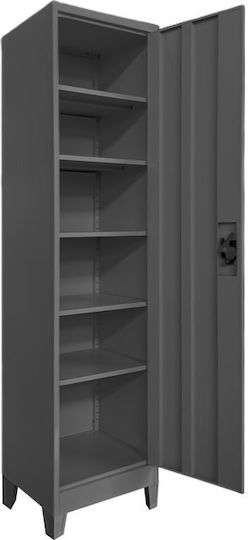 Einzeltür Koya Metallisch 45x50x190cm Einzeltür Koya Metallisch 45x50x190cm