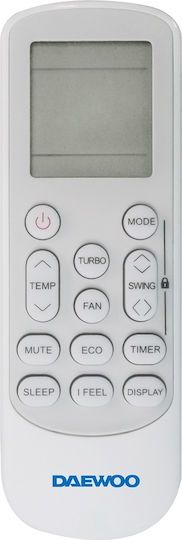 Daewoo Pro Series Klimaanlage Inverter 12000 BTU A++/A+ mit WiFi