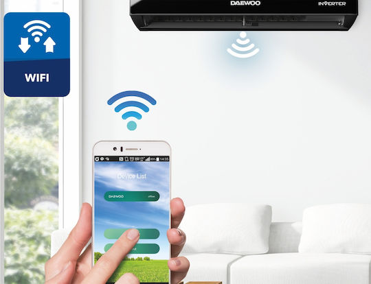 Daewoo Pro Series Air Conditioner Inverter 18000 BTU A++/A+ with WiFi