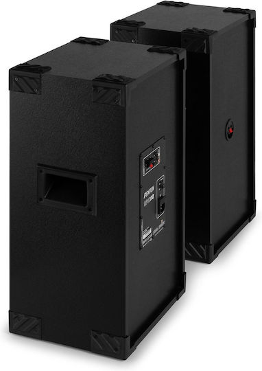 Fenton SPK-110 Set with Active PA Speaker 600W with 10" Woofer 27x58.5x34cm