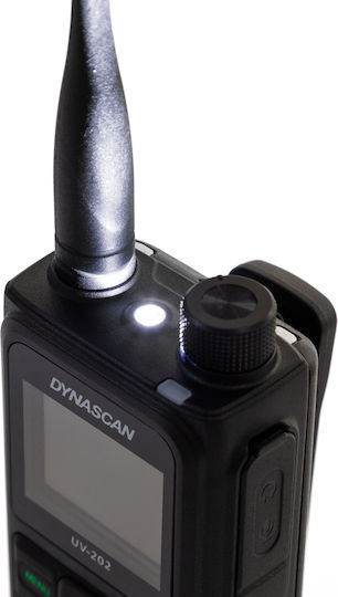 DynaScan UV-202 Ασύρματος Πομποδέκτης UHF/VHF 5W με Έγχρωμη Οθόνη