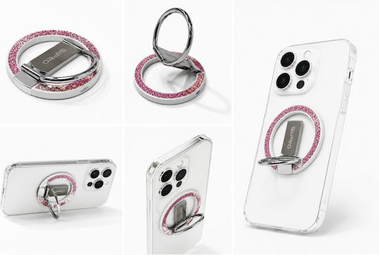 SiiPro Ring Holder Κινητού σε Ροζ χρώμα
