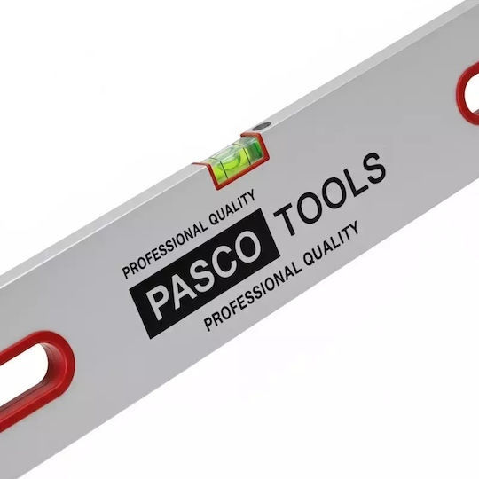 Pasco 005601/005603/005605/005607 Αλφάδι Αλουμινίου με 2 Μάτια
