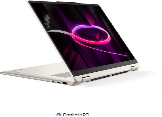 Lenovo Yoga 7 2-in-1 16AGP11 16" OLED FHD+ Touchscreen (Ryzen AI 300 Series-445/24GB/1TB SSD/W11 Home) Seashell (International English Keyboard)