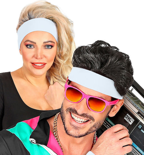 Neon Carnival Headband White