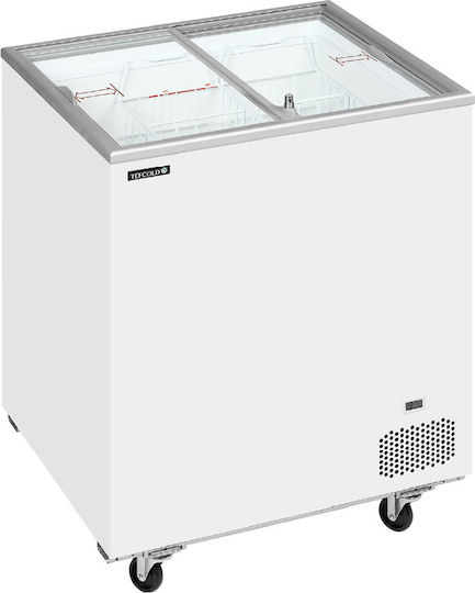 Tefcold Βούτα Κατάψυξης με 2 Συρόμενες Πόρτες Π72xΒ63xΥ89.2εκ.
