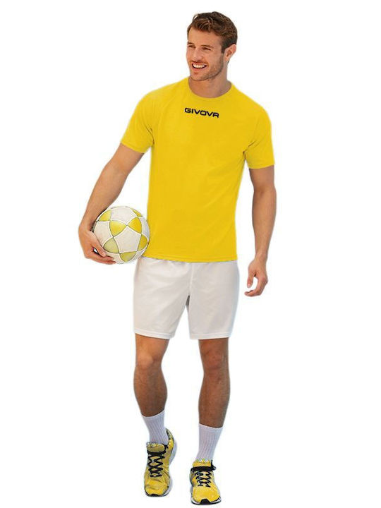 Tricou Sport Galben