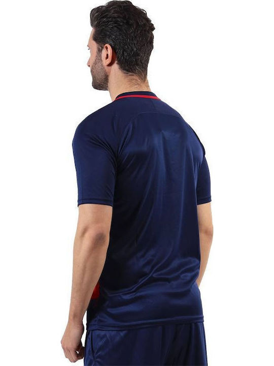 Athletic T-shirt Red/Navy