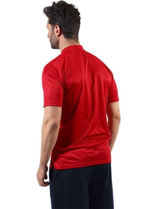Polo Athletic Short Sleeve Blouse Red