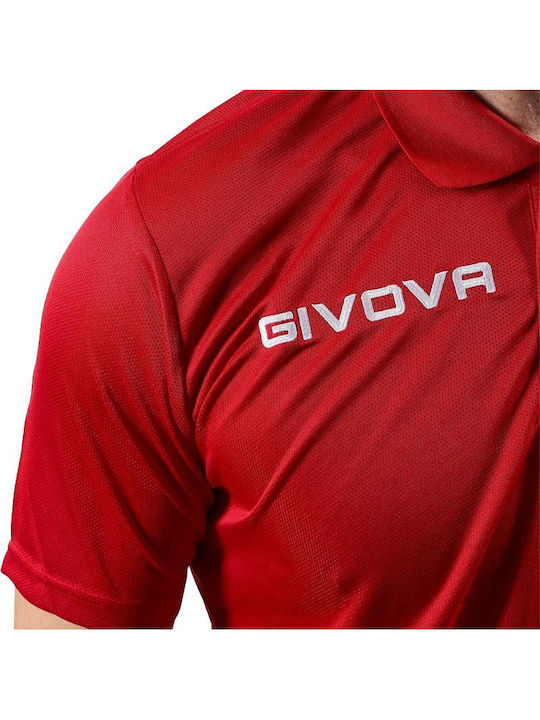 Polo Athletic Short Sleeve Blouse Red