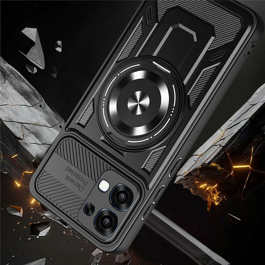 Techsuit Rückseite Umschlag aus Silikon Blau (Oppo A6 Pro 4G / A6 Pro 5G)