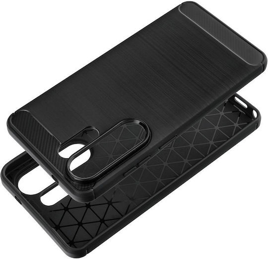 Honor Magic 8 Lite Carbon 2.0 Silicone Black Back Cover (Honor Magic 8 Lite)