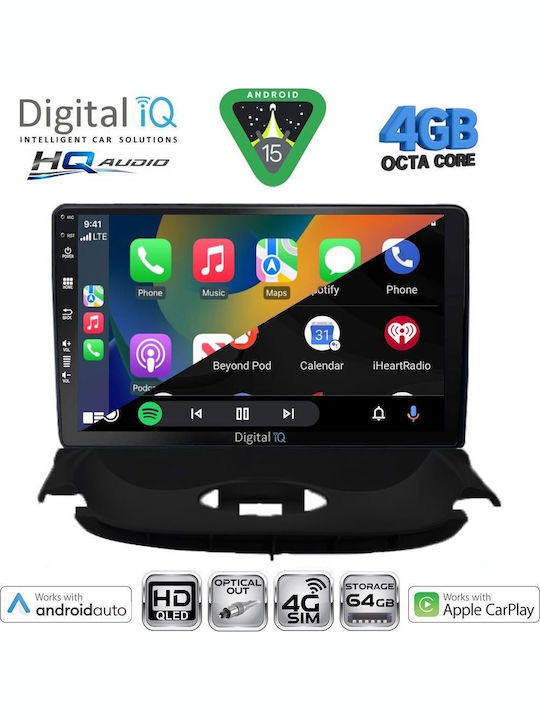 Digital IQ Car Audio System for Opel Corsa Tigra 2000-2006 with Touch Screen 9 inches Digital IQ BXK 19500 CPAA