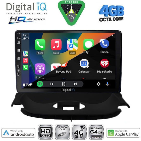 Digital IQ Car Audio System for Opel Corsa Tigra 2000-2006 with Touch Screen 9 inches Digital IQ BXK 19500 CPAA