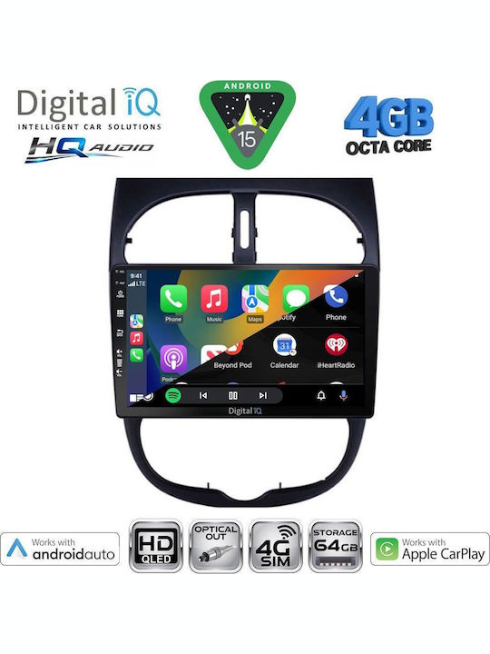 Digital IQ Car Audio System for Opel Corsa Tigra 2000-2006 with Touch Screen 9 inches Digital IQ BXK 19500 CPAA