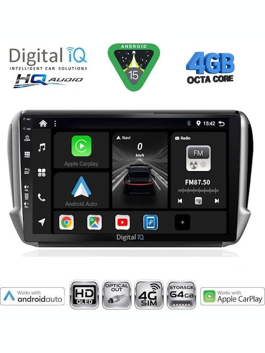 Digital IQ Car Audio System for Opel Corsa Tigra 2000-2006 with Touch Screen 9 inches Digital IQ BXK 19500 CPAA