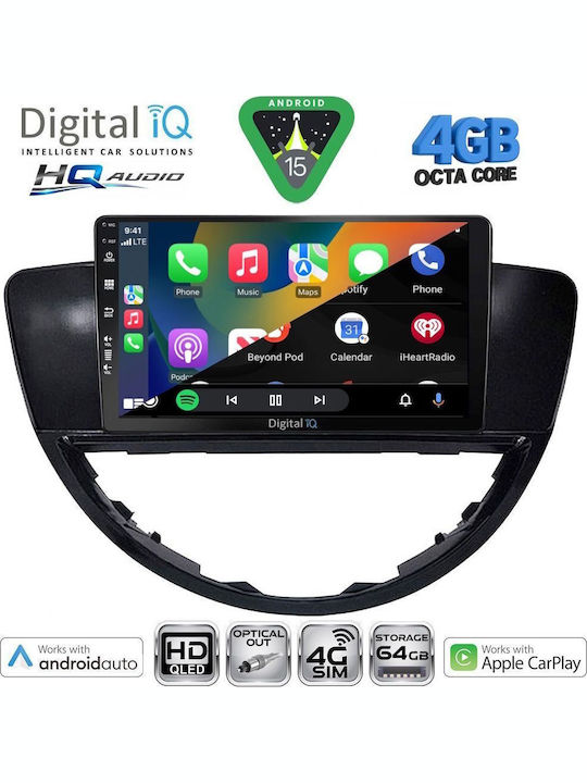 Digital IQ Car Audio System for Subaru Tribeca 2007-2014 (Bluetooth/USB/WiFi/GPS/Apple CarPlay/Android Auto) with 9" Touch Screen