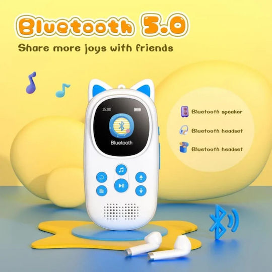 Kalaxio M5 MP3 Player (32GB) Μπλε