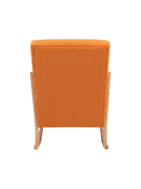 Edeldy Rocking Armchair Orange 102x66x99cm