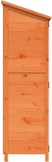 Wooden Garden Shed M0.595xW0.56xH1.765m