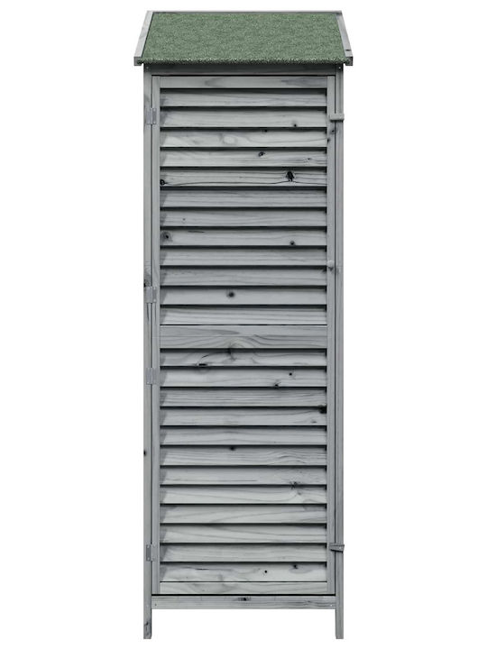 Wooden Garden Shed M0.59xW0.56xH1.76m