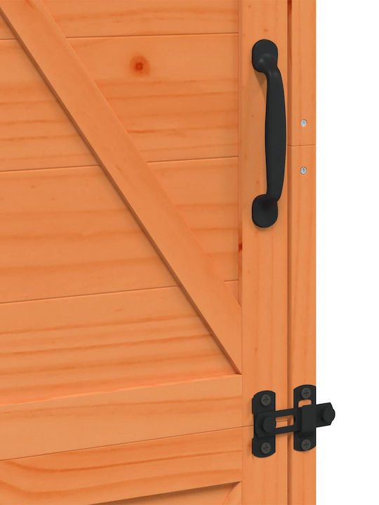 Wooden Garden Shed M0.595xW0.56xH1.765m