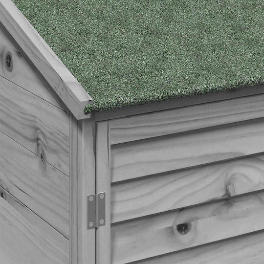 Hölzernes Gartenhaus M0.59xB0.56xH1.76m