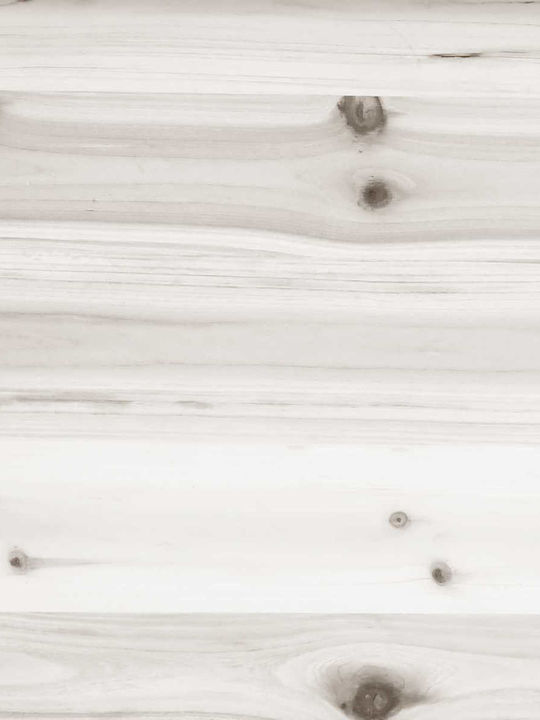 Wooden Garden Shed White 0.59x0.56x1.76m