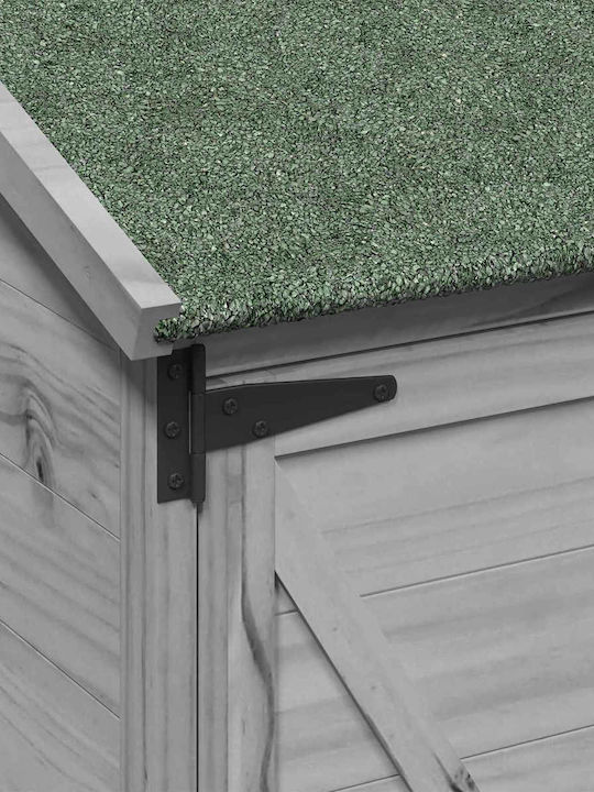 Wooden Garden Shed Length 0.595m Width 0.56m Height 1.765m