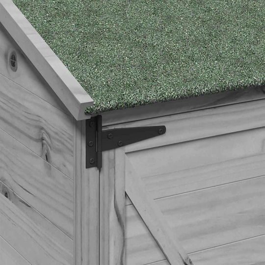 Wooden Garden Shed Length 0.595m Width 0.56m Height 1.765m