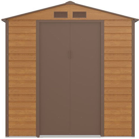 Metallische Gartenhaus Verzinkt 2,13x1,95x2,13m