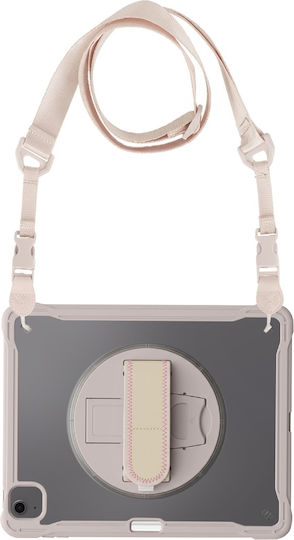 Avizar Reinforced Case Ipad Air 13" 2025 Shoulder Strap Video Stand Beige