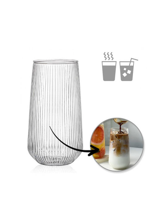 ecarla Pahar Din Sticlă 500ml