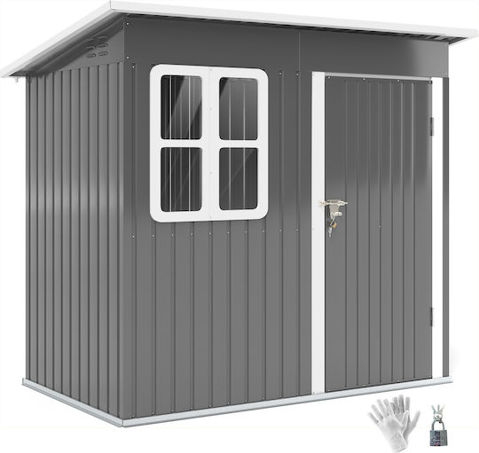Metallische Gartenhaus Gaalvanisierte 2.21x1.33x1.9m