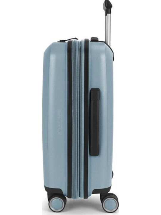 Gabol Brouklyn Cabin Hard Suitcase Light Blue Height 55cm