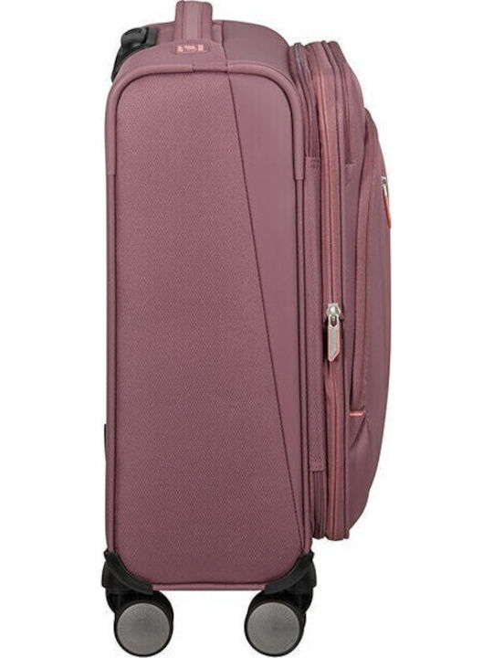 American Tourister Wanderlite Βαλίτσα Ταξιδίου Καμπίνας Galactic Mauve Ύψους 55εκ.
