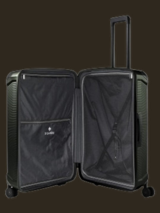 Travelite Suitcases Pine Green Set 3pcs