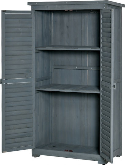 Δίφυλλη Ντουλάπα Ξύλινη 87x46.5x160εκ.