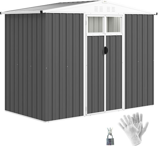 Metallische Gartenhaus Galvanisiert 2.46x1.17x1.8m