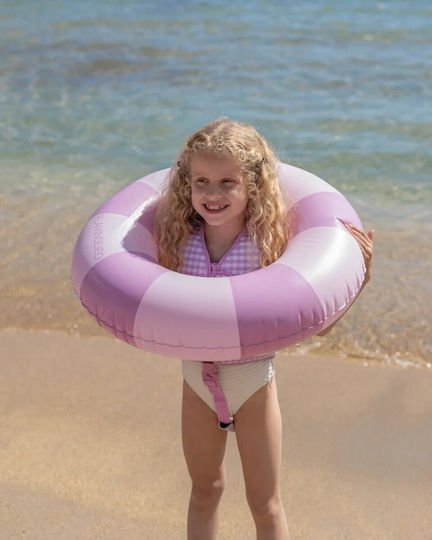 Flamingueo Inflatable Pool Donut Pink 60x60cm