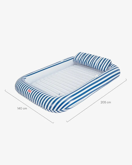 Flamingueo Φουσκωτό Στρώμα Θαλάσσης Μπεζ 205x140cm