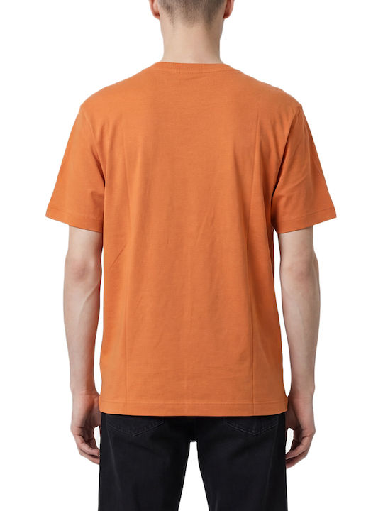Pepe Jeans Drop 3a Picthon Herrenblusen Kurzarm T-Shirt Εκρου Blau Orange Pepe Jeans Drop 3a Picthon Herrenblusen Kurzarm T-Shirt Εκρου Blau Orange