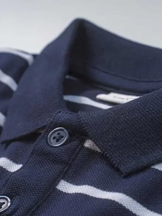 Παιδικό Polo Κοντομάνικο Dark Sapphire