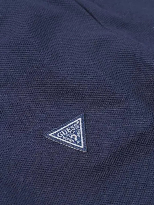 Kids' Polo Short Sleeve Navy Blue