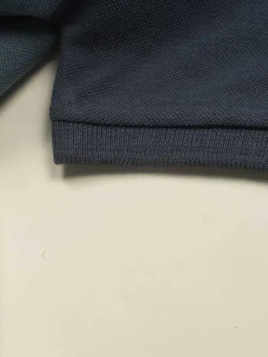 Kinderpolo Kurzarm blaues Eichhörnchen