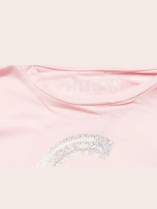 Kids' Shirt Long Sleeve Pink  Girl