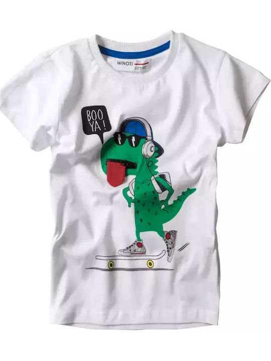 Kids' T-shirt White Boo Ya Nope1