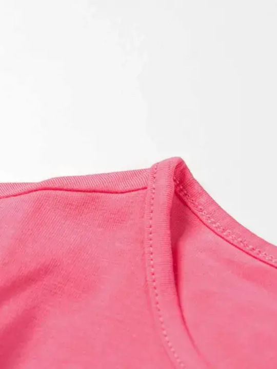 Παιδικό T-shirt Φούξια