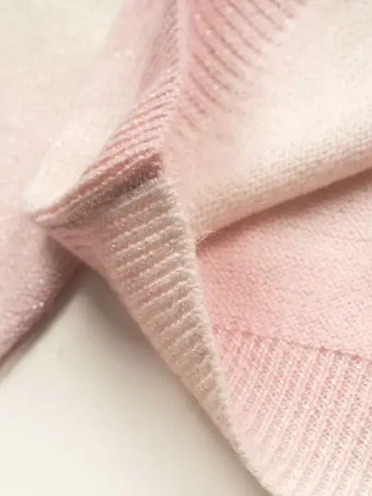 Kinderpullover Langarm Rosa